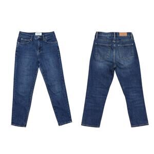 Pistola Women’s Dark Wash Jeans Size 27 Skinny Straight Denim Mid Rise